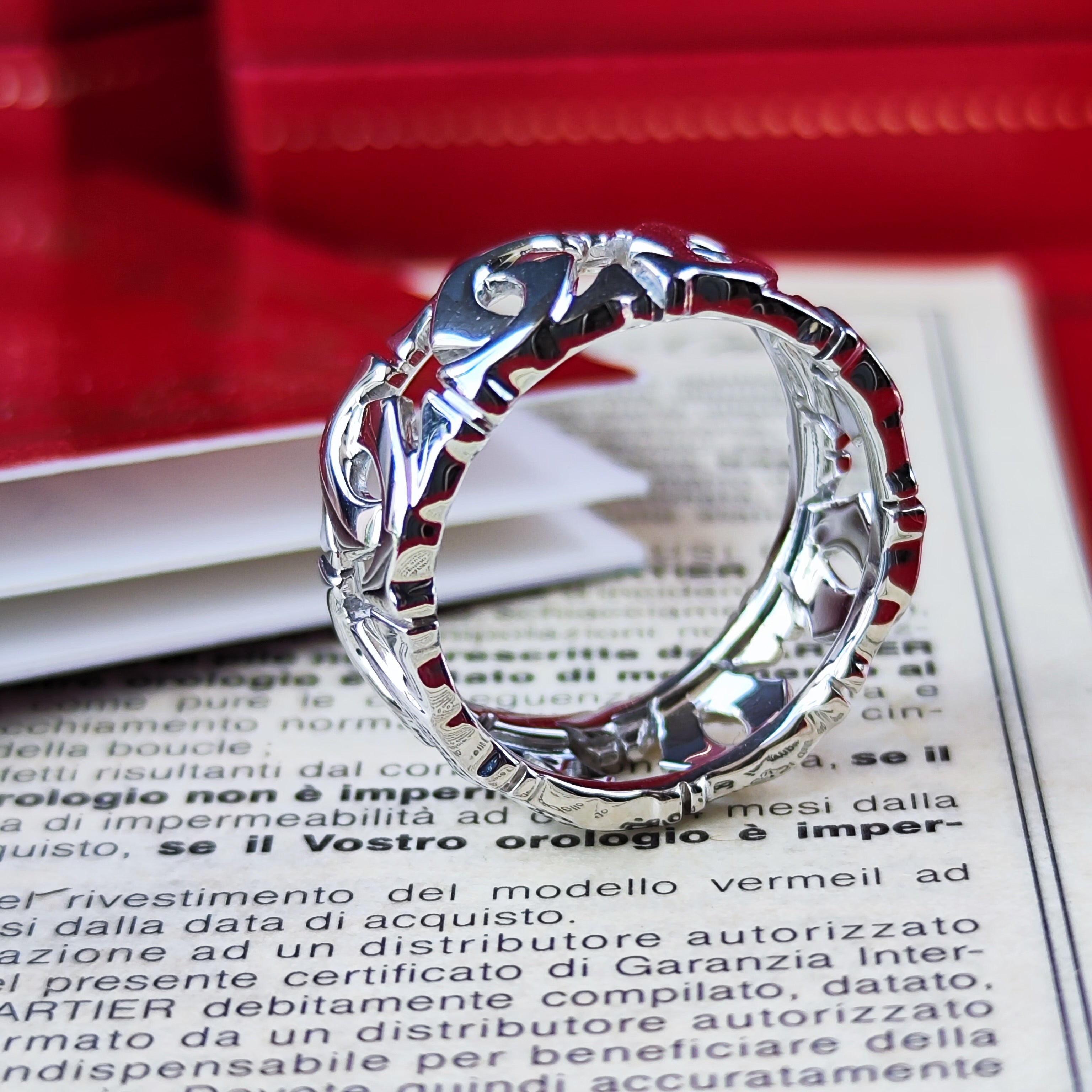 Cartier カルティエ アントルラセ 18金WG – Mico宝飾店