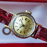【OH済み 自動巻き】OMEGA  オメガ デビル カットガラス ゴールド