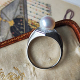 MIKIMOTO ミキモト あこや真珠 ヴィンテージ リング