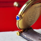 【ボーイズサイズ】Cartier カルティエ マストヴァンドーム LM クォーツ腕時計