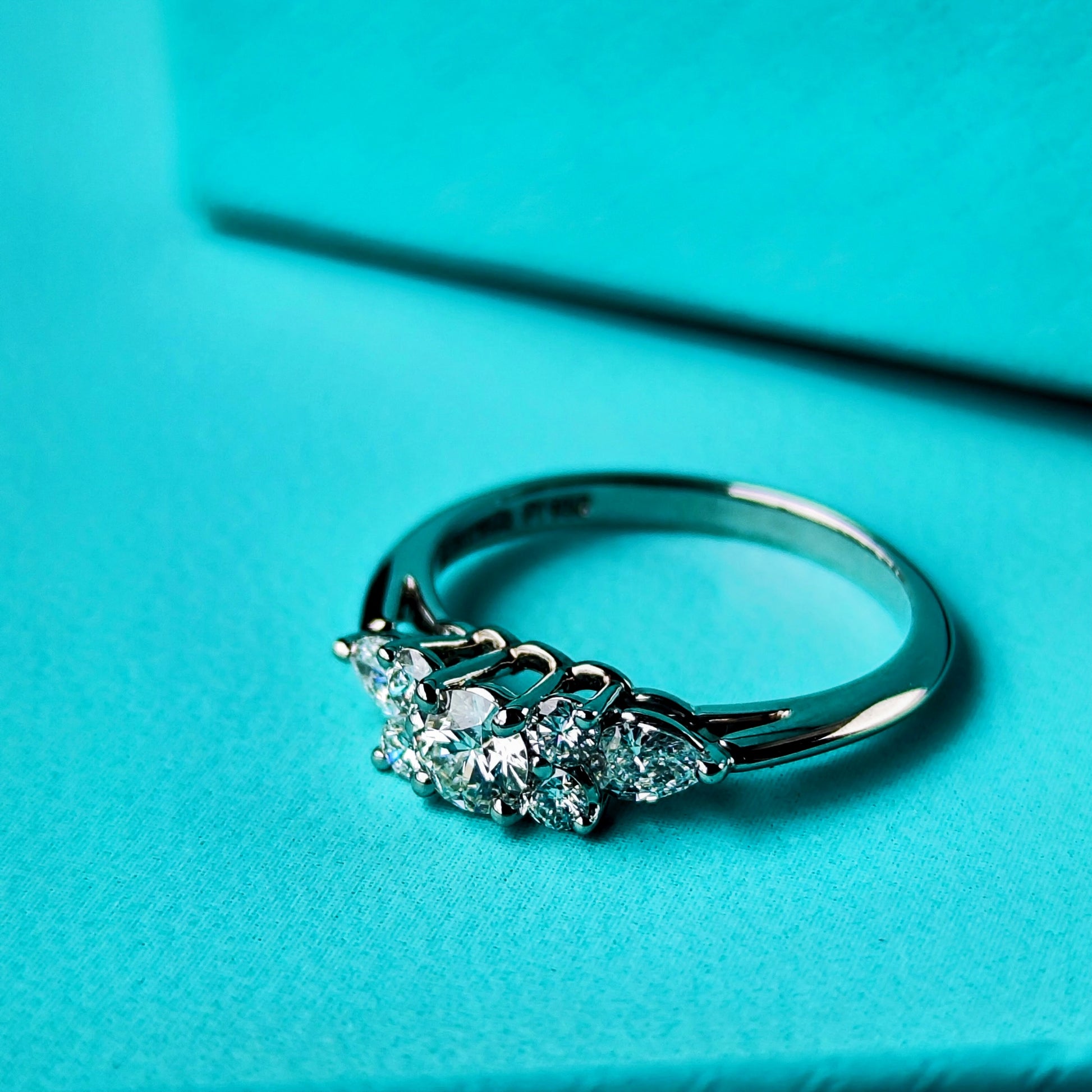 【オールドティファニー】TIFFANY &Co セブンストーンリング