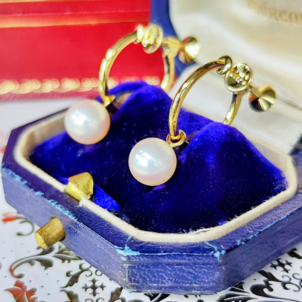 MIKIMOTO ミキモト あこや真珠 イヤリング