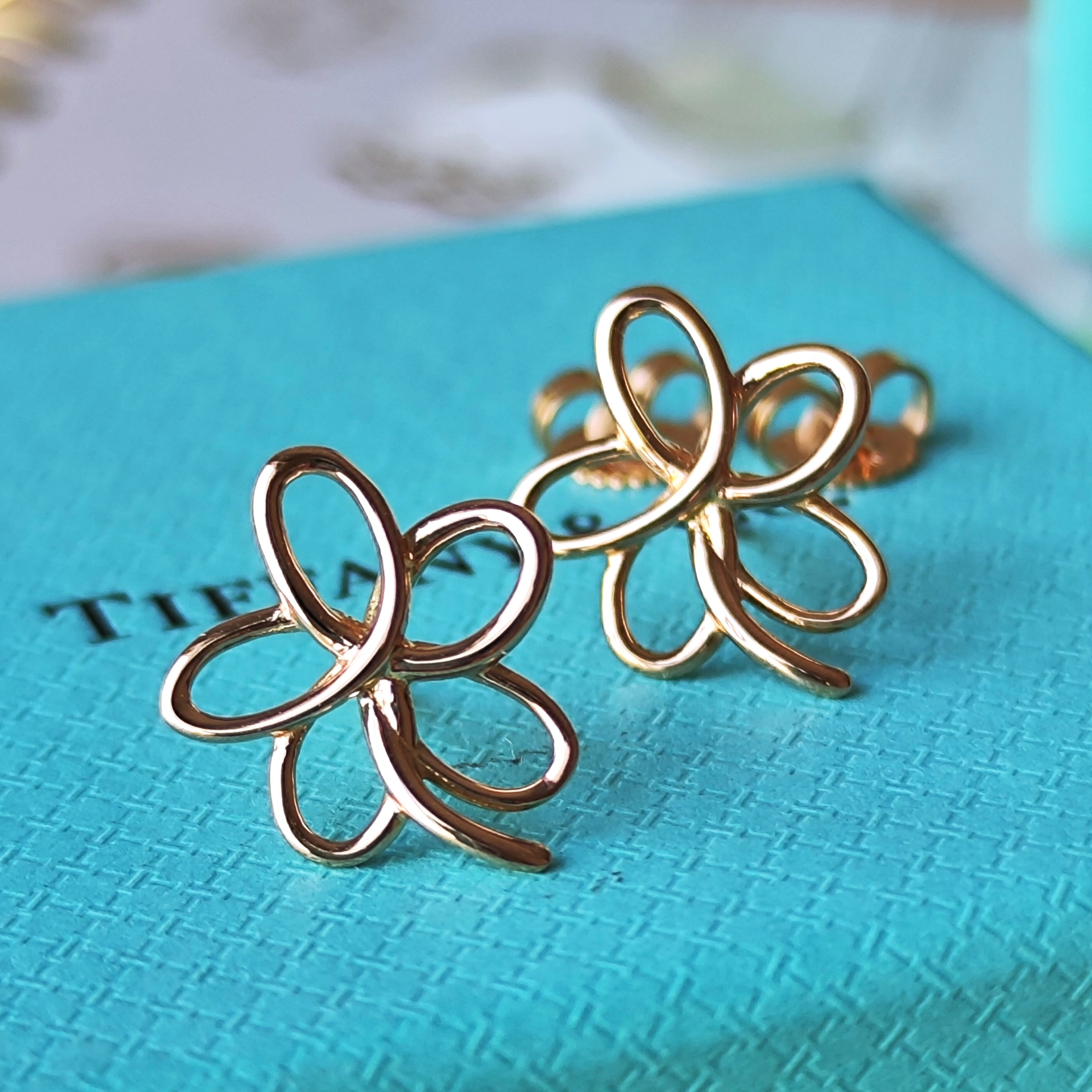 Tiffany 18Kピアス 片耳のみ TIFFANY &Co ティファニー ヴィラフラワー 18金PG ピアス – Mico宝飾店