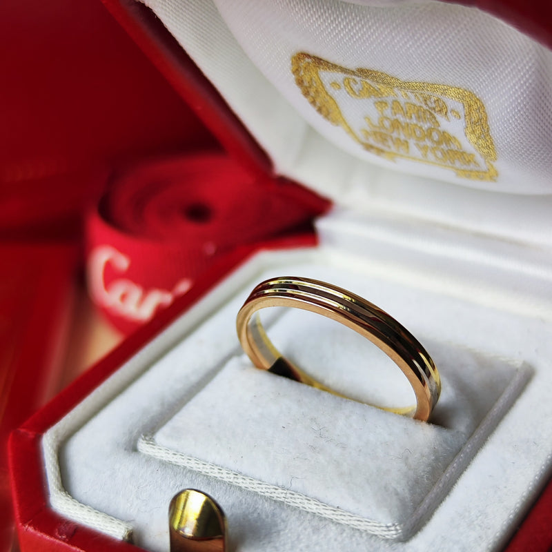 Cartier カルティエ ヴァンドーム スリーカラーリング 51