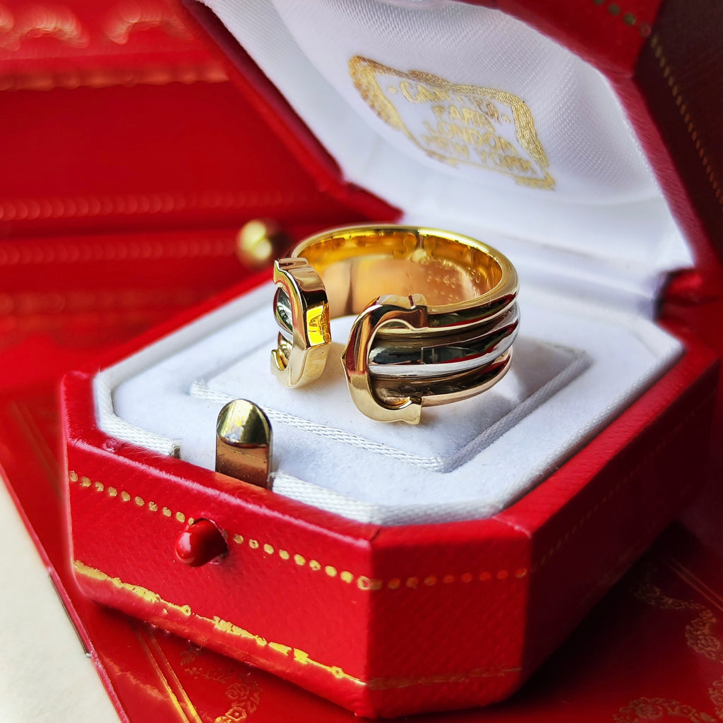 【廃盤 Cartier 】カルティエ 2C（デューブル・シー）ダイヤモンド 52