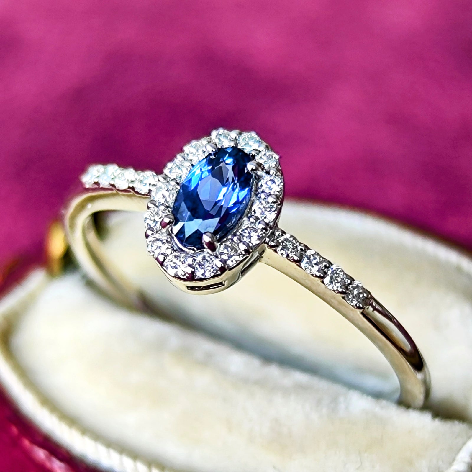 Pt850　天然 サファイアリング　S0.67ct　D0.08ct　ダイヤモンド Pt850 天然 サファイアリング S0.67ct D0.08ct ダイヤモンド