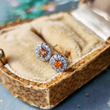 天然イエローダイヤモンド ビビットカラー プラチナピアス