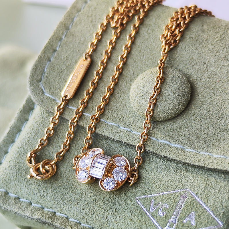 Van Cleef & Arpels ヴァンクリーフ&アーペル セレスティン ダイヤモンド 0.69ct ネックレス