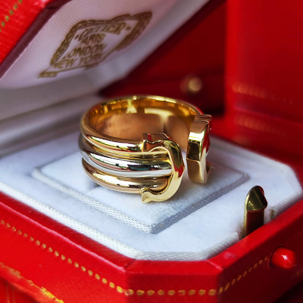 【廃盤 Cartier 】カルティエ 2C（デューブル・シー）ダイヤモンド 52