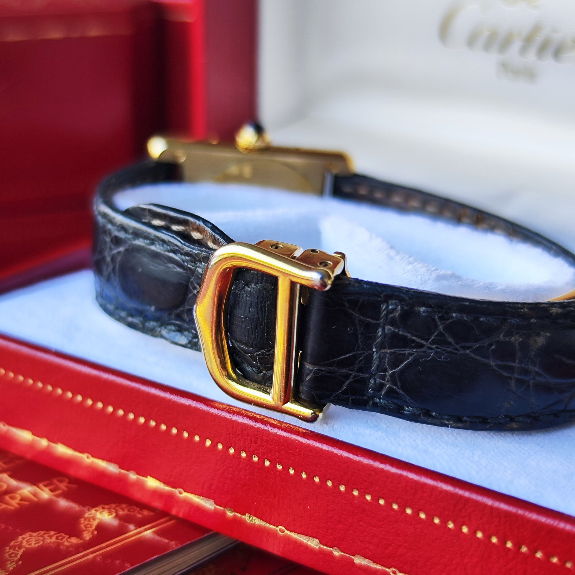 Cartier カルティエ マストタンク クォーツ腕時計