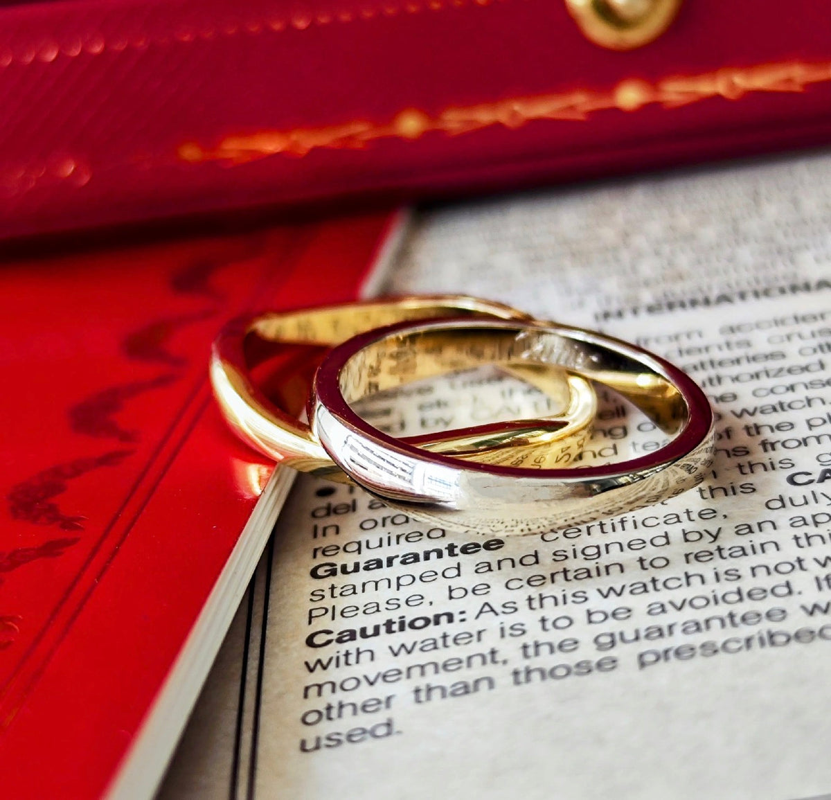 【Cartier 廃盤】カルティエ ラブミーリング 50 ②