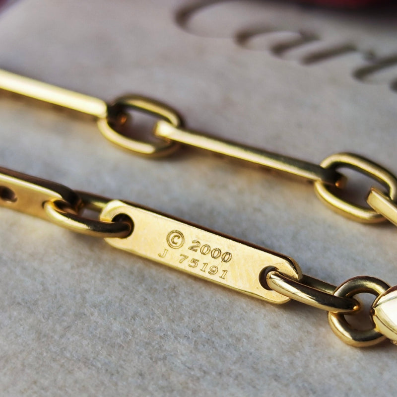 Cartier カルティエ メカノ ブレスレット 18金YG