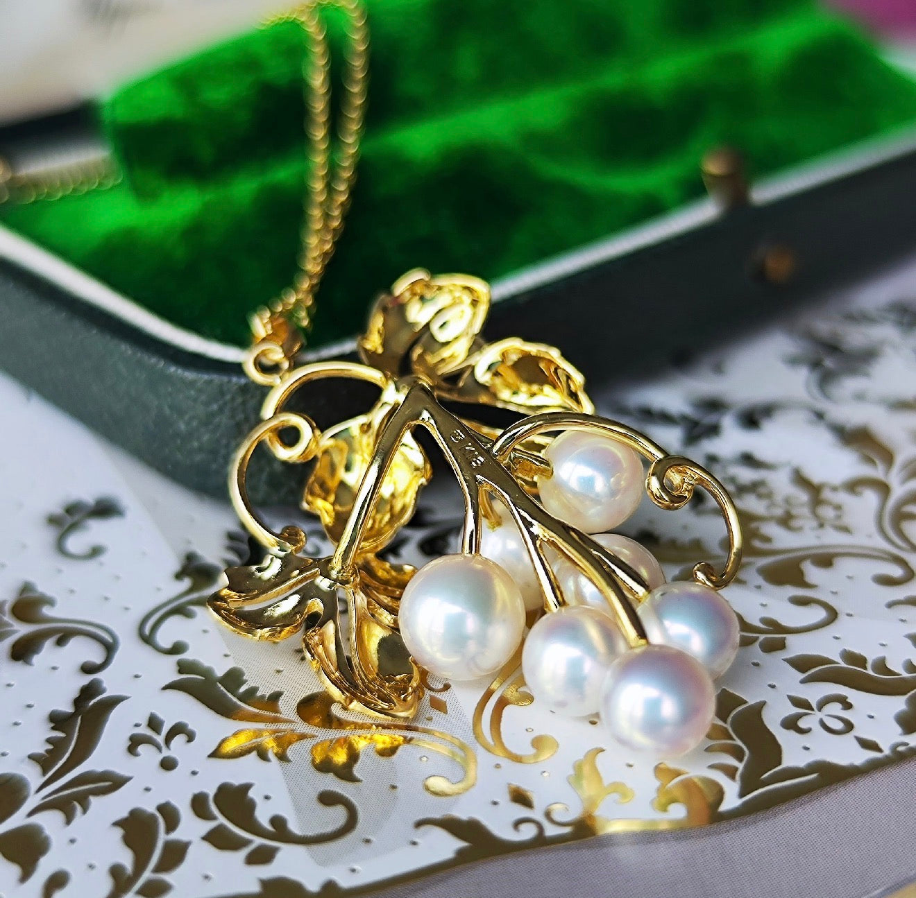 MIKIMOTO ミキモト あこや真珠 葡萄 ネックレス 18金 – Mico宝飾店
