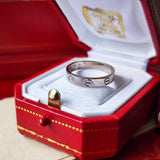 Cartier カルティエ ミニラブリング 18金WG 14号