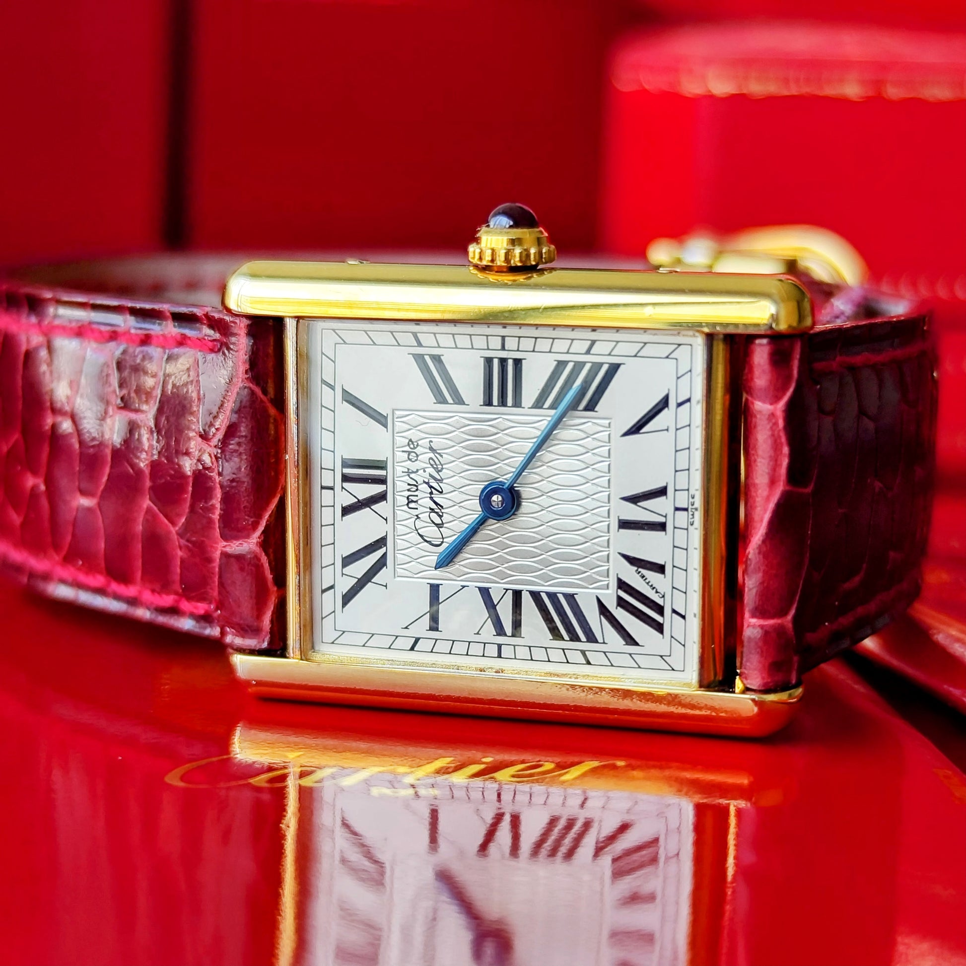 【Cartier 150周年 1847本限定モデル】
カルティエ マストタンク LM クォーツ腕時計