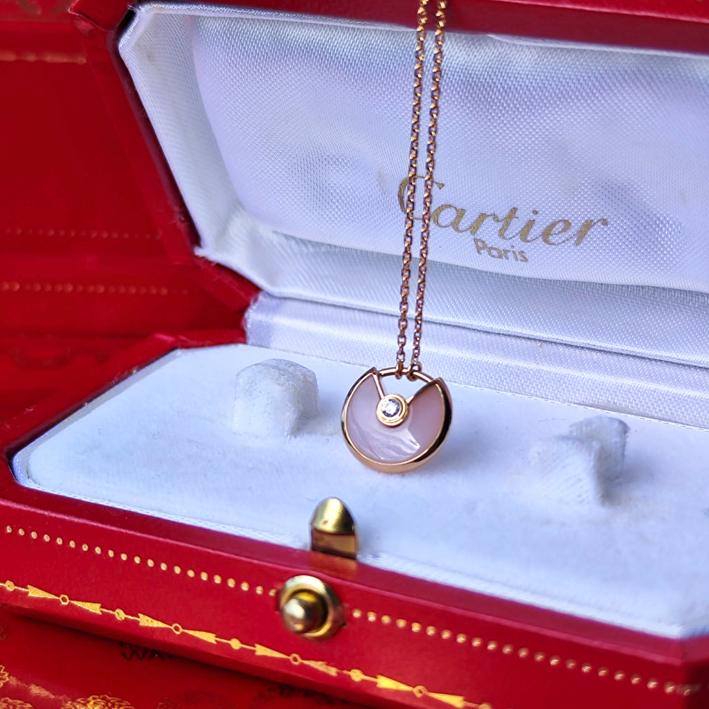 【廃盤 Cartier】カルティエ アミュレット ネックレス
