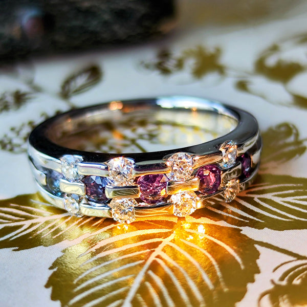Ari.w✨ロシア産天然アレキサンドライトリング 1.205カラット✨ jewelrycastle_rop001ax