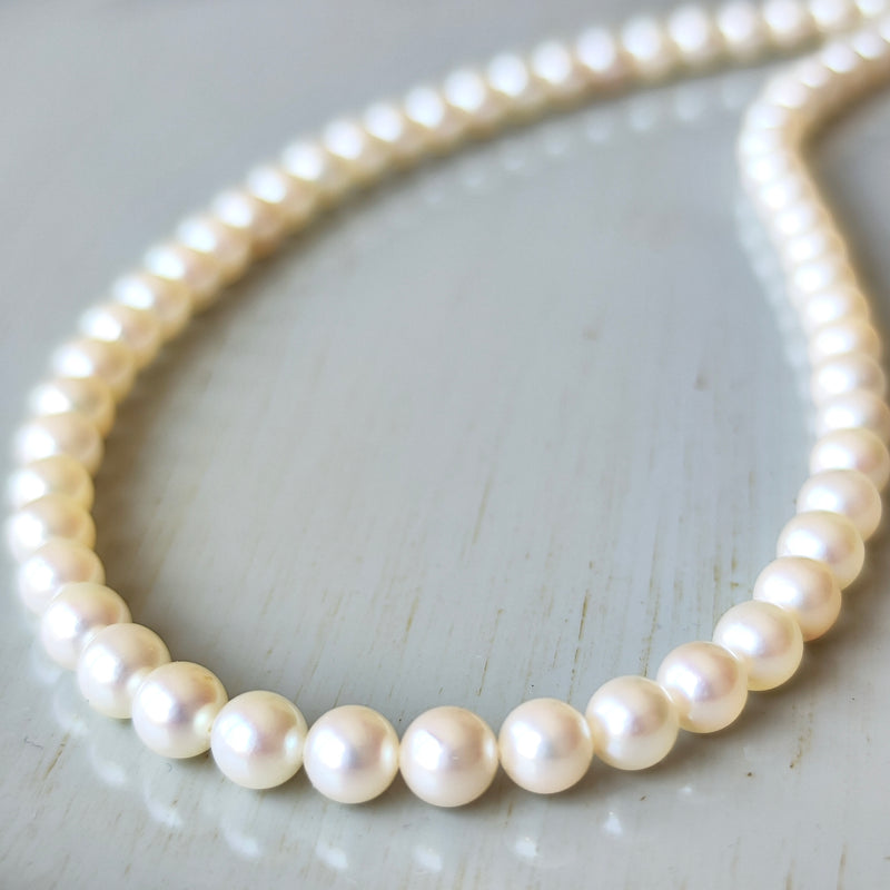 超安い品質 ネックレス あこや真珠 ミキモト MIKIMOTO シルバー Mico宝飾店 – アクセサリー
