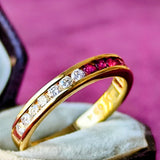 MIKIMOTO ミキモト 天然ルビー 天然ダイヤモンド リング