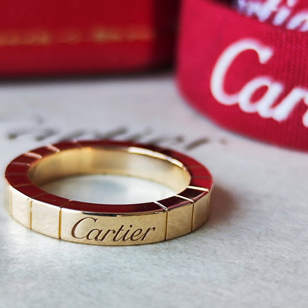 Cartier カルティエ ラニエール 18金PG 6号