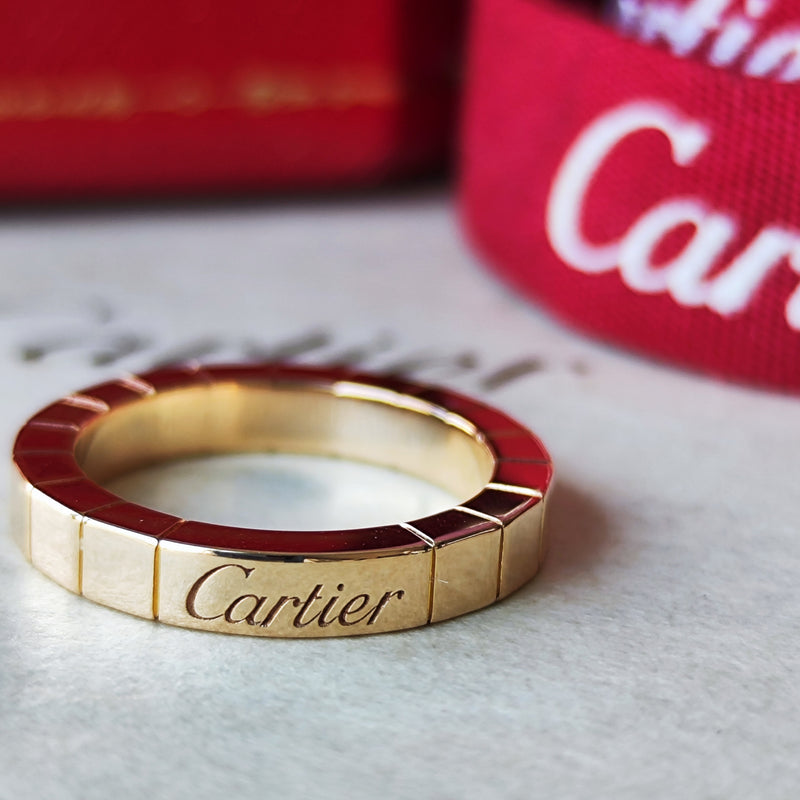 Cartier カルティエ ラニエール 18金PG 6号