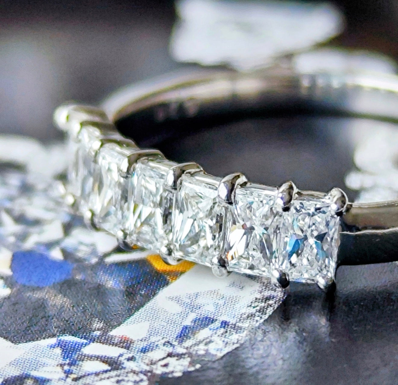 天然ダイヤモンド 0.76ct プラチナリング