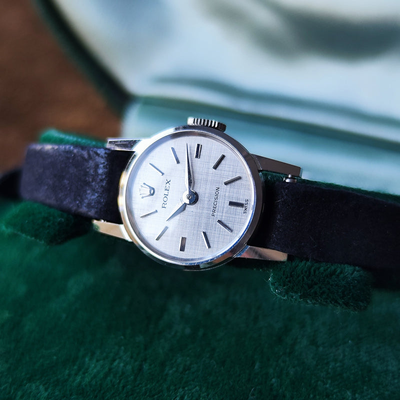 【OH済み】ROLEX ロレックスPRECISION プレシジョン 金無垢 手巻き腕時計