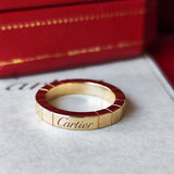Cartier カルティエ ラニエール 18金PG 6号