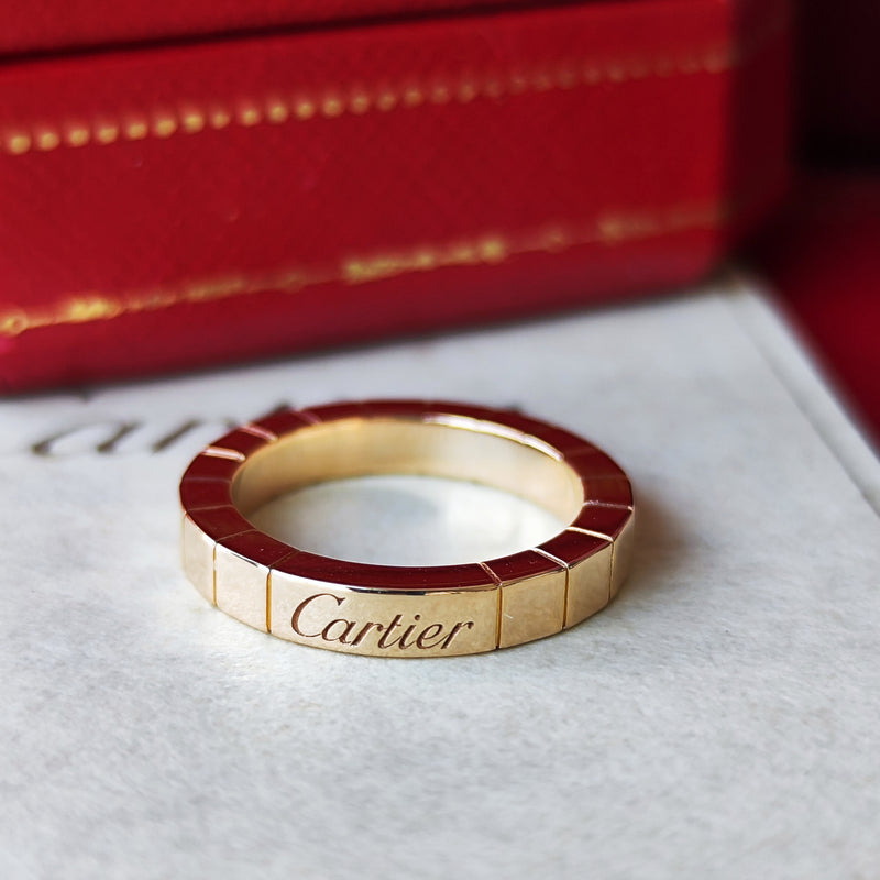 Cartier カルティエ ラニエール 18金PG 6号