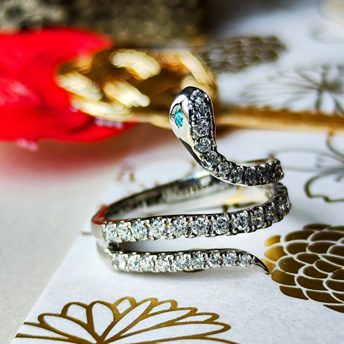 ★在庫一掃★【ティファニー】スネーク　蛇　リング　１１号　2164 ☆SALE☆【TIFFANY&Co.】スネーク 蛇 リング 11号 2164 - メルカリ