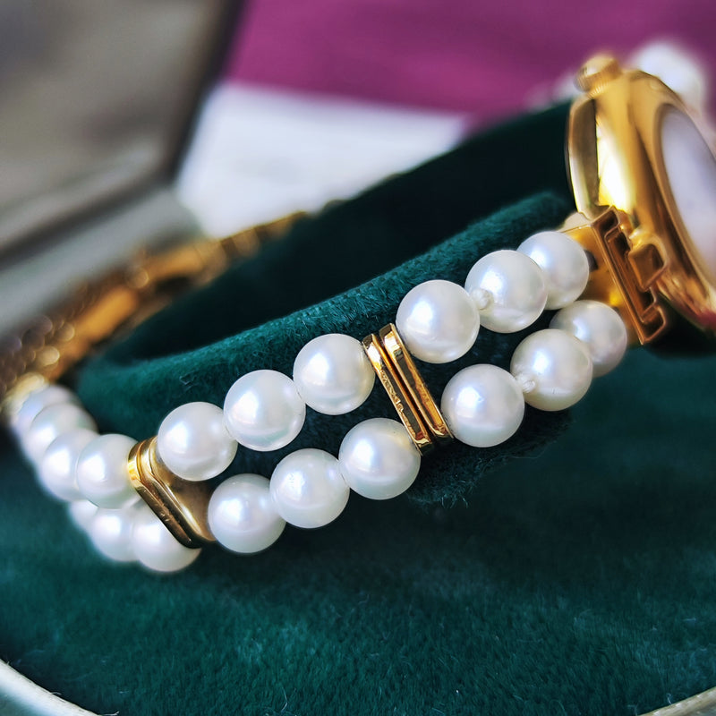 MIKIMOTO ミキモト JAL限定 パールウォッチ