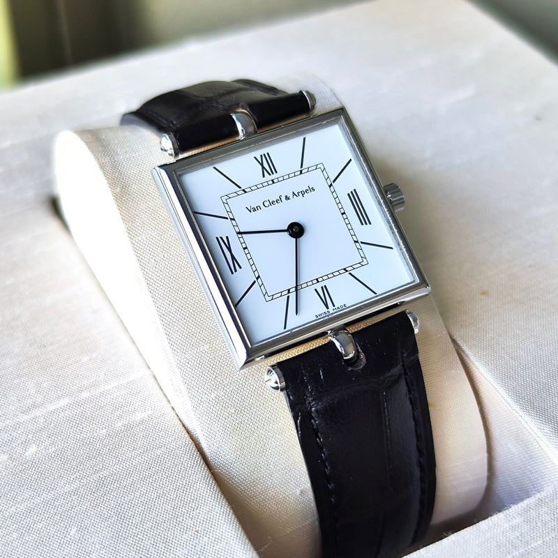 【ボーイズ OH済み】Van Cleef & Arpels ヴァンクリーフ&アーペル クラシックカレ クォーツ