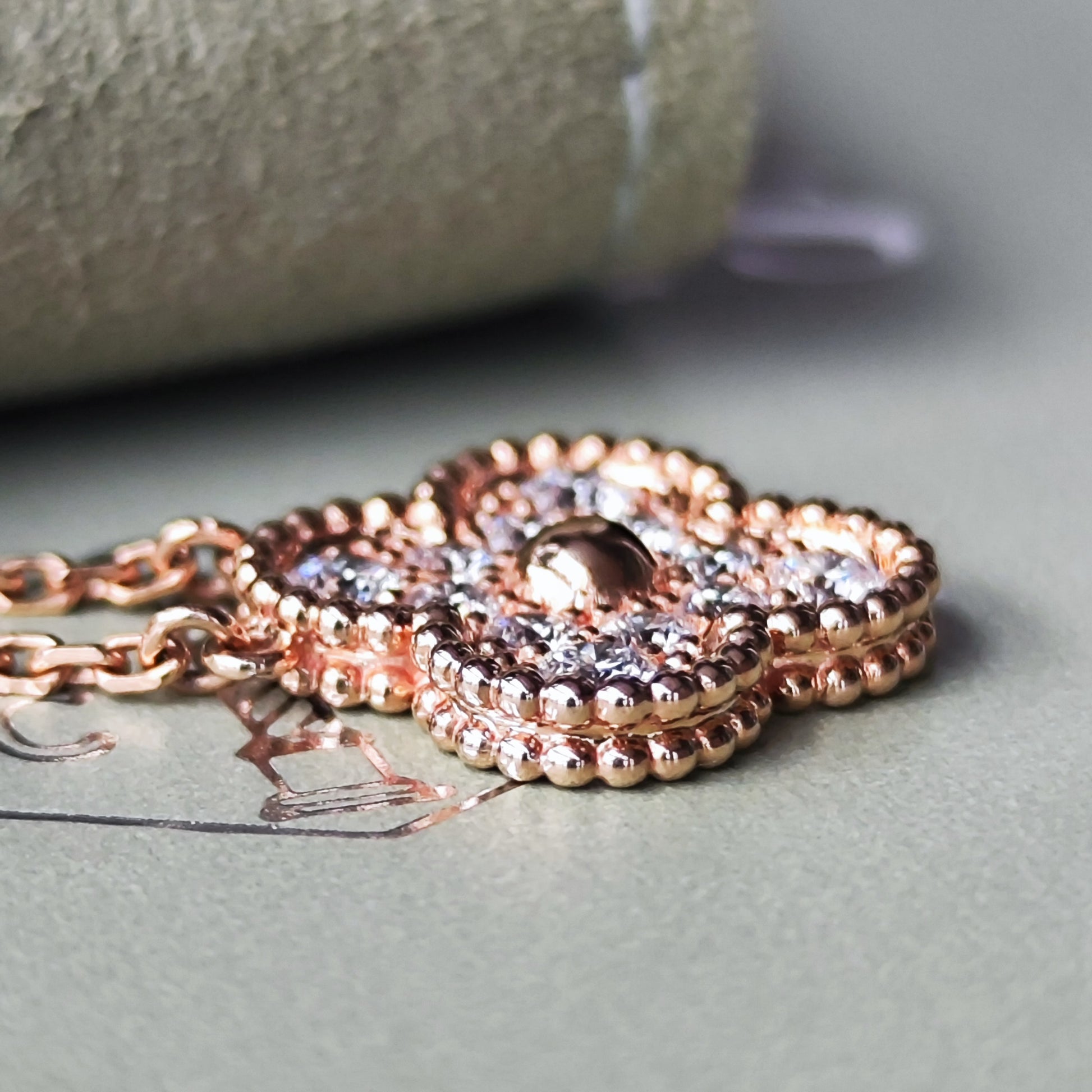 Van Cleef & Arpels ヴァンクリーフ&アーペル ヴィンテージアルハンブラ ダイヤモンド ネックレス