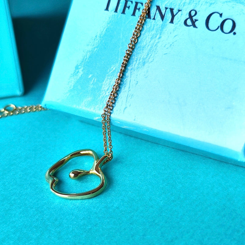 TIFFANY &Co ティファニー アップル ネックレス 18金YG