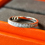 HERMES エルメス エヴァーセリエ ダイヤモンド 0.37ct フルエタニティリング