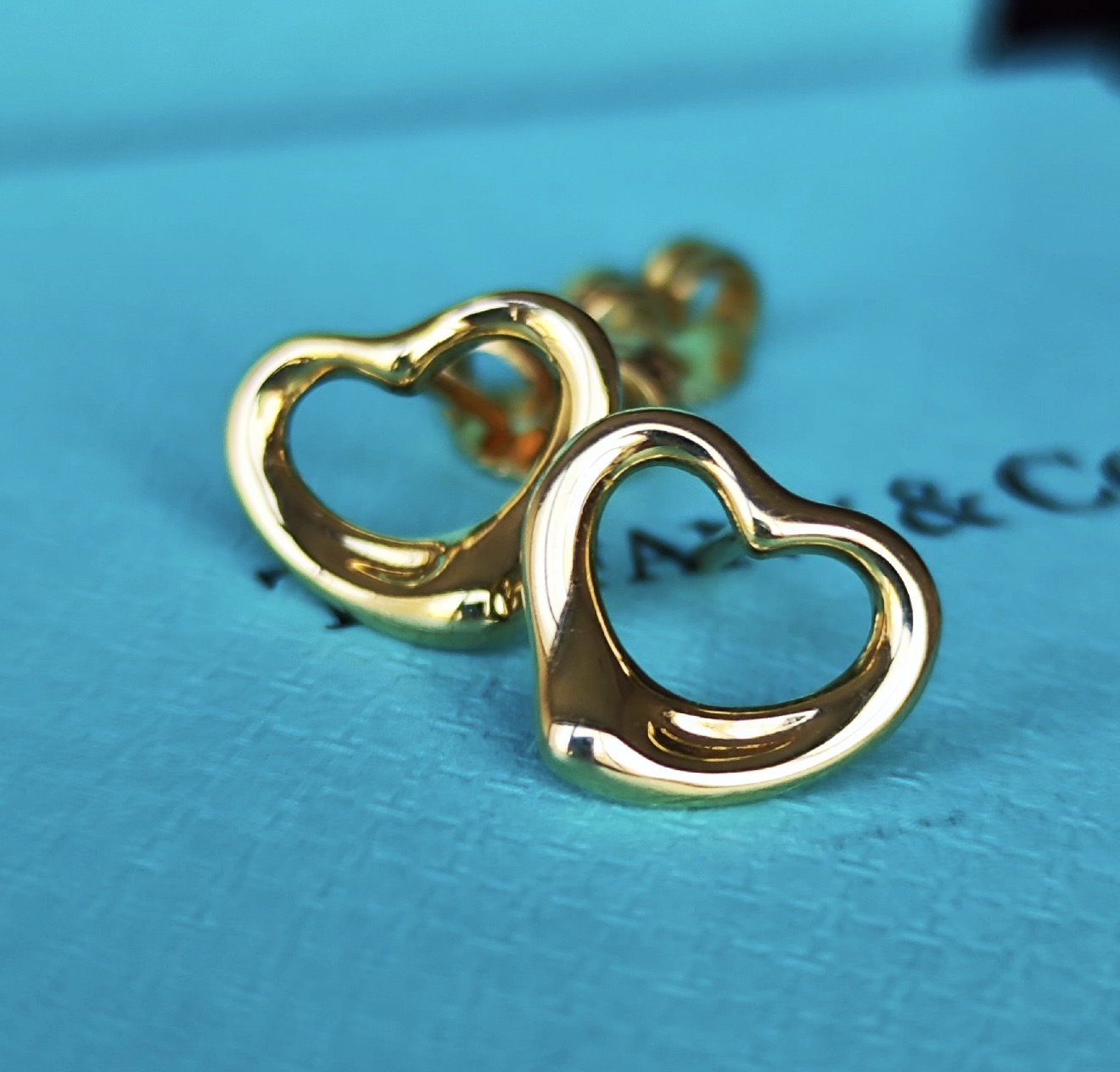 TIFFANY &Co ティファニー オープンハート 18金YG ピアス – Mico宝飾店
