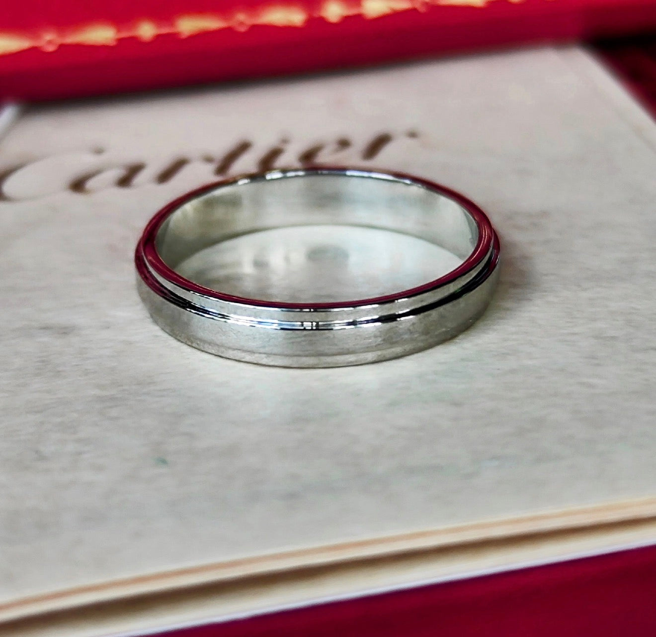Cartier カルティエ ダムール プラチナ 56