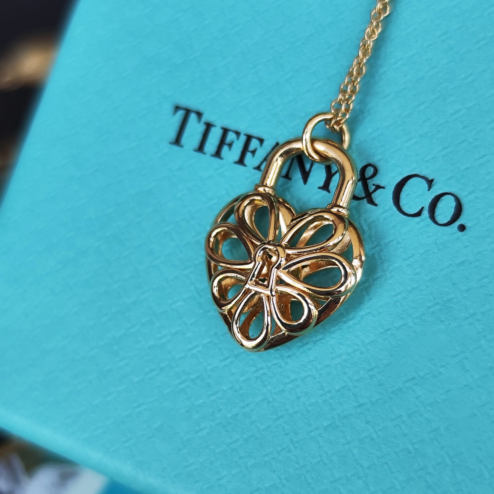 TIFFANY &Co ティファニー フリグリーハート ネックレス