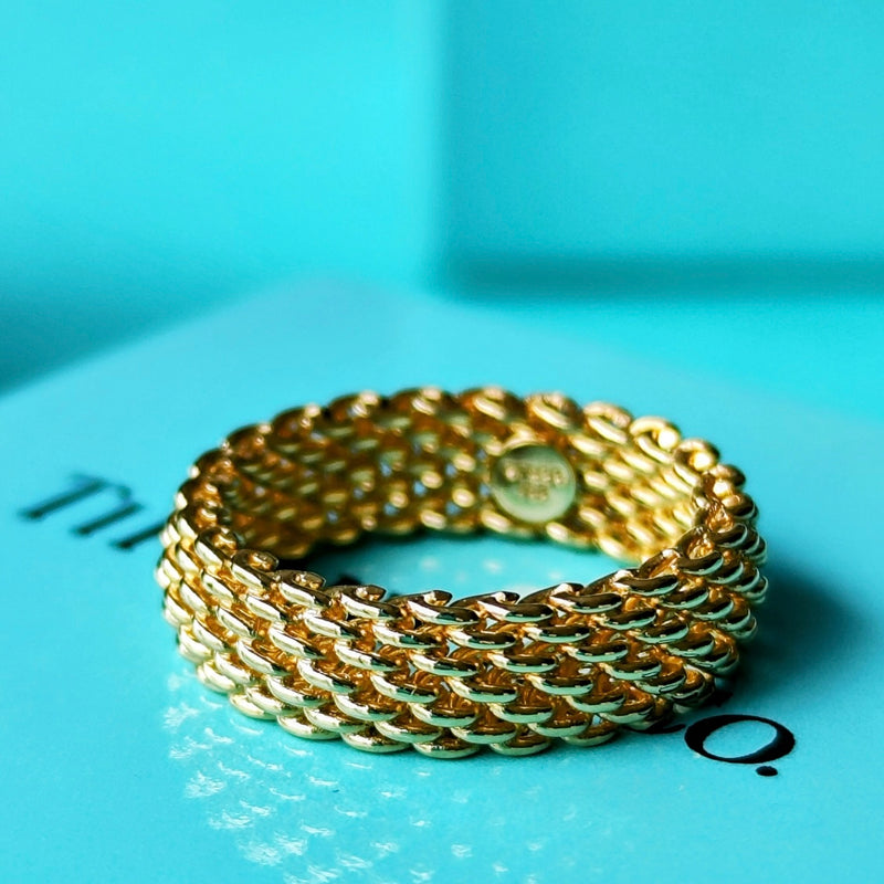 TIFFANY & CO. ティファニー サマセツトリング 18金 9号 – Mico