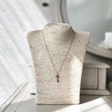 TIFFANY &Co ティファニー ヴィンテージ オーバル キーネックレス ミニ 18金PG