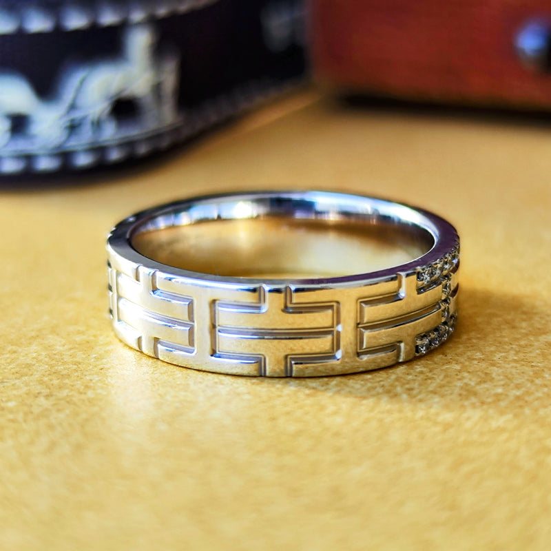 HERMES エルメス キリムリング ダイヤモンドリング