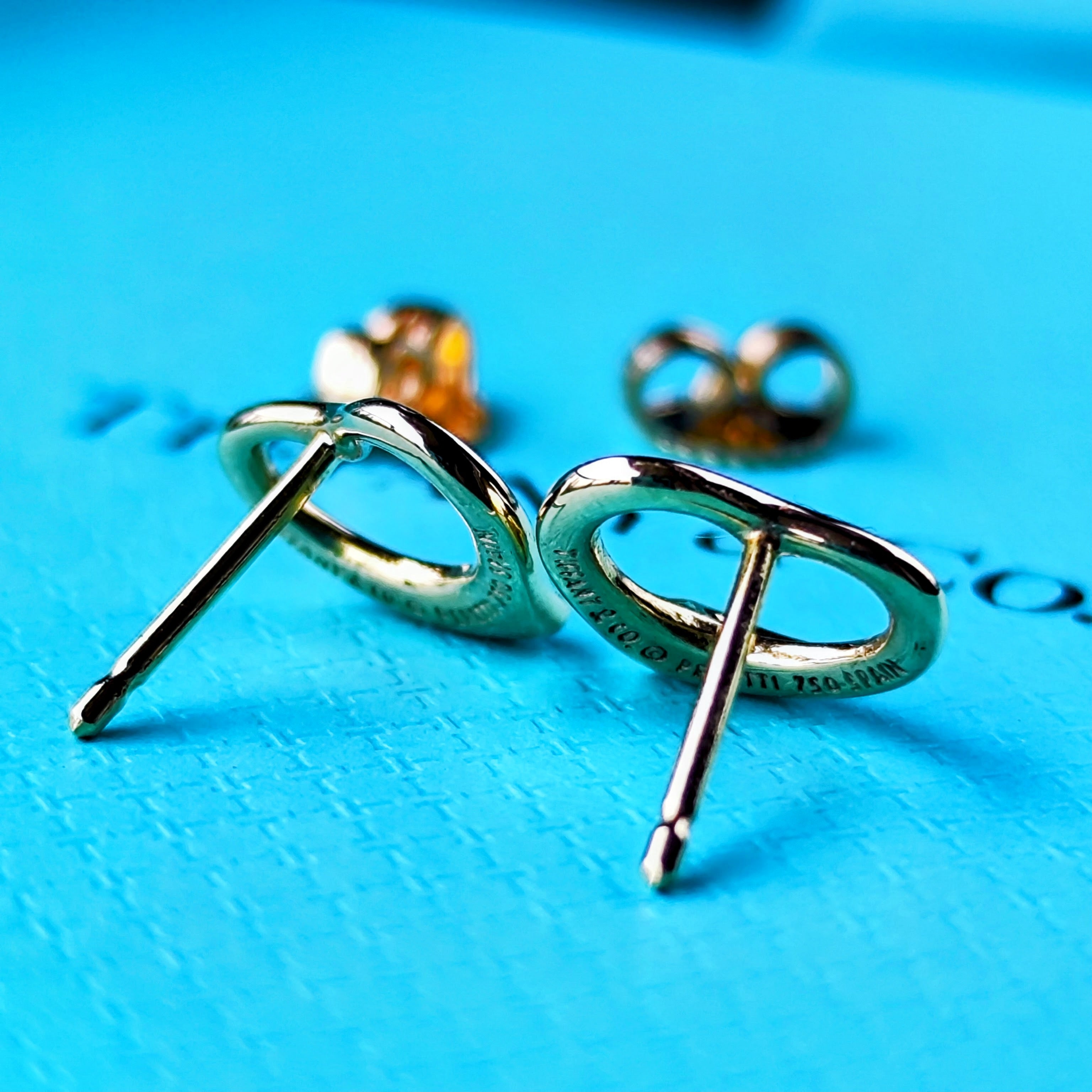 TIFFANY &Co ティファニー オープンハート 18金YG ピアス – Mico宝飾店