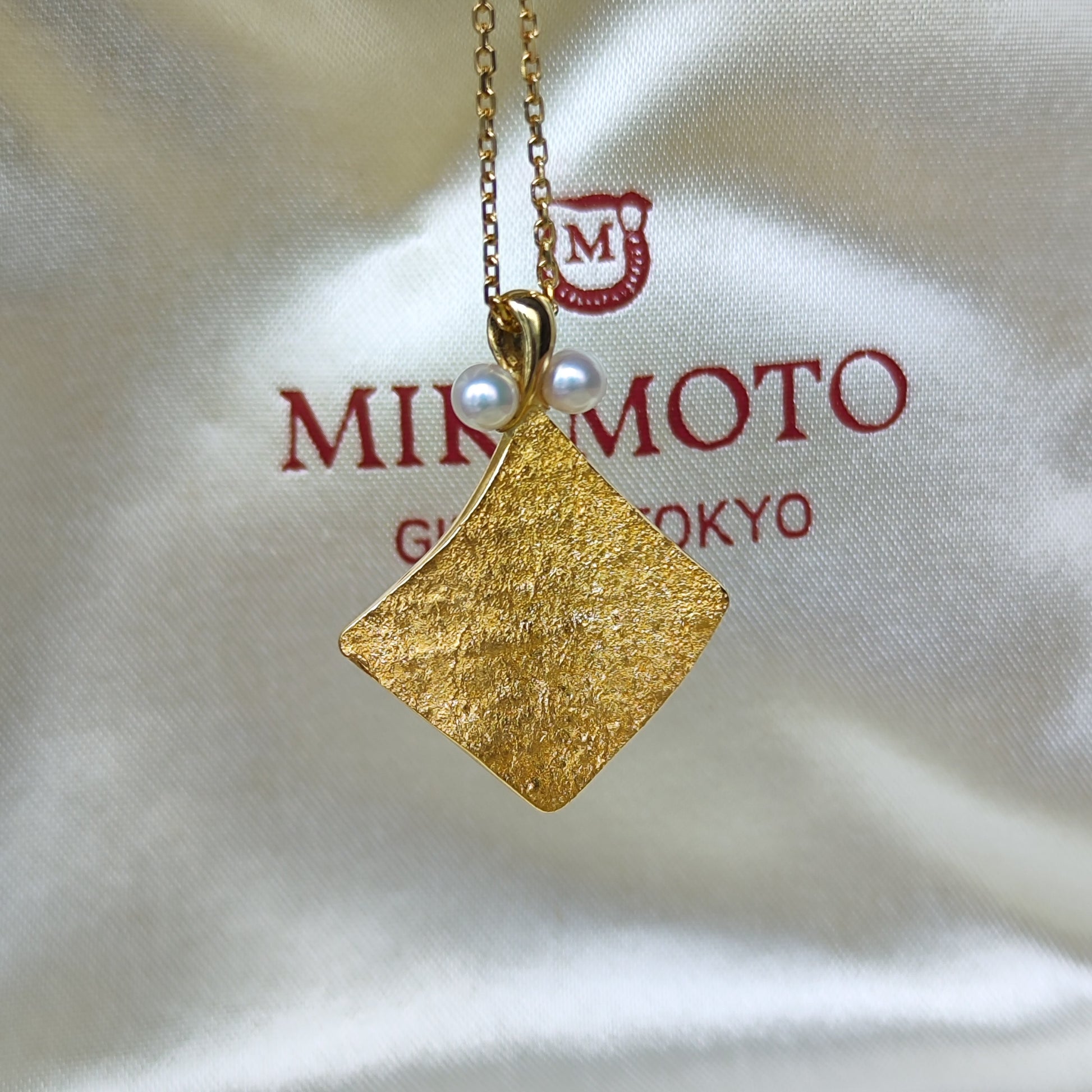 【22金】MIKIMOTO ミキモト あこや真珠 ネックレス