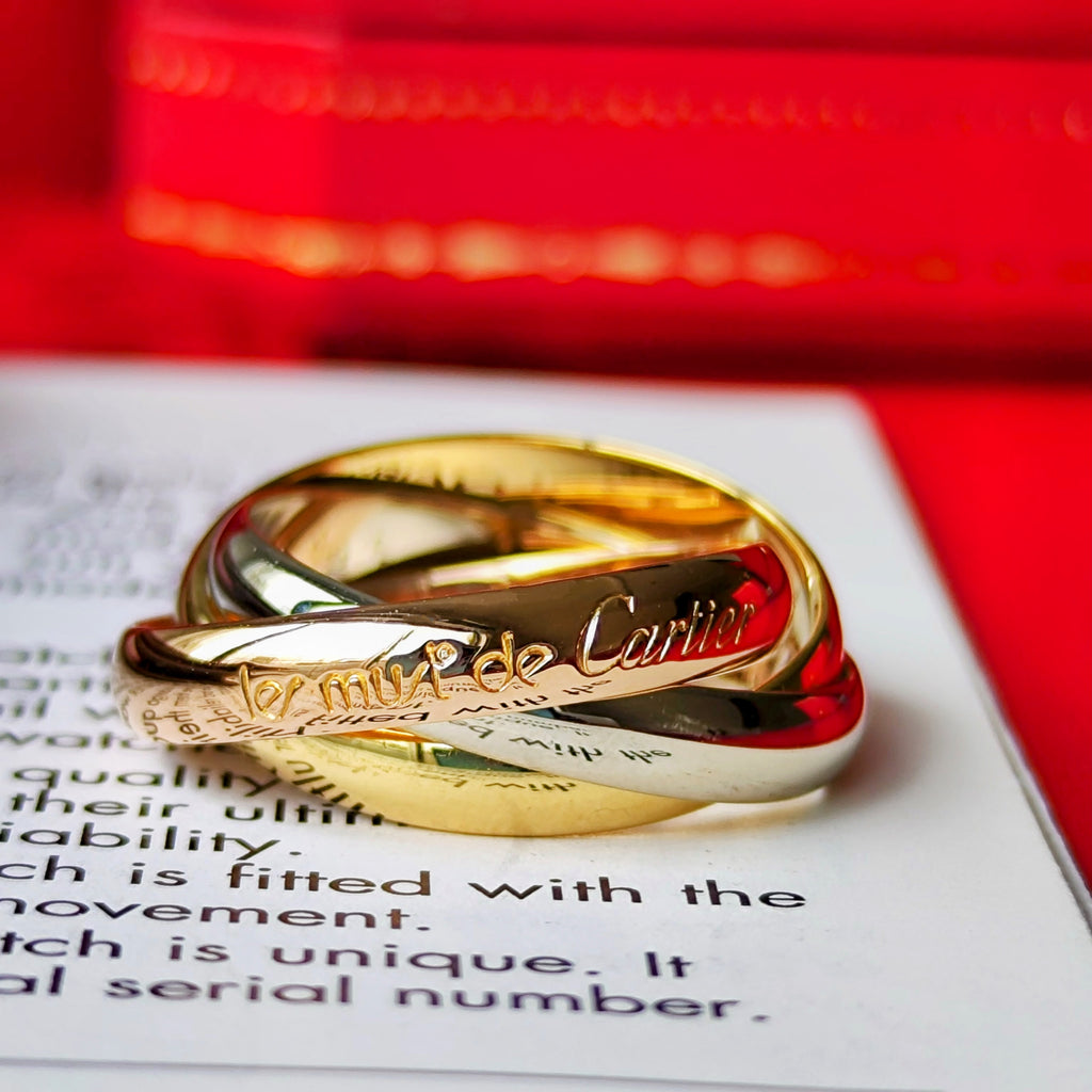 Cartier カルティエ トリニティリング 53