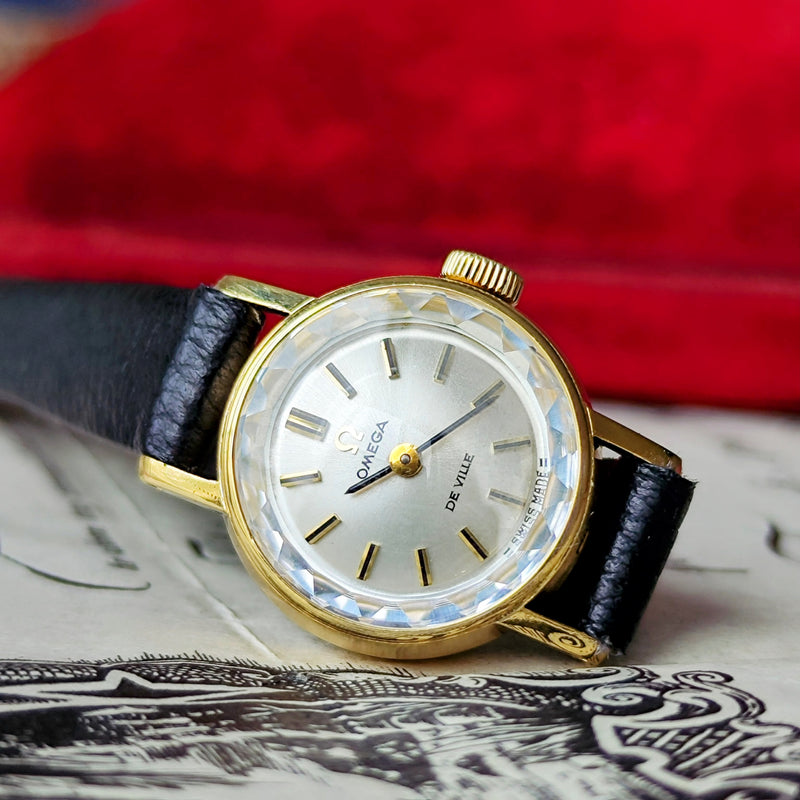 【OH済み 美品】OMEGA オメガ De Vil
デビル 18金無垢 手巻き 腕時計