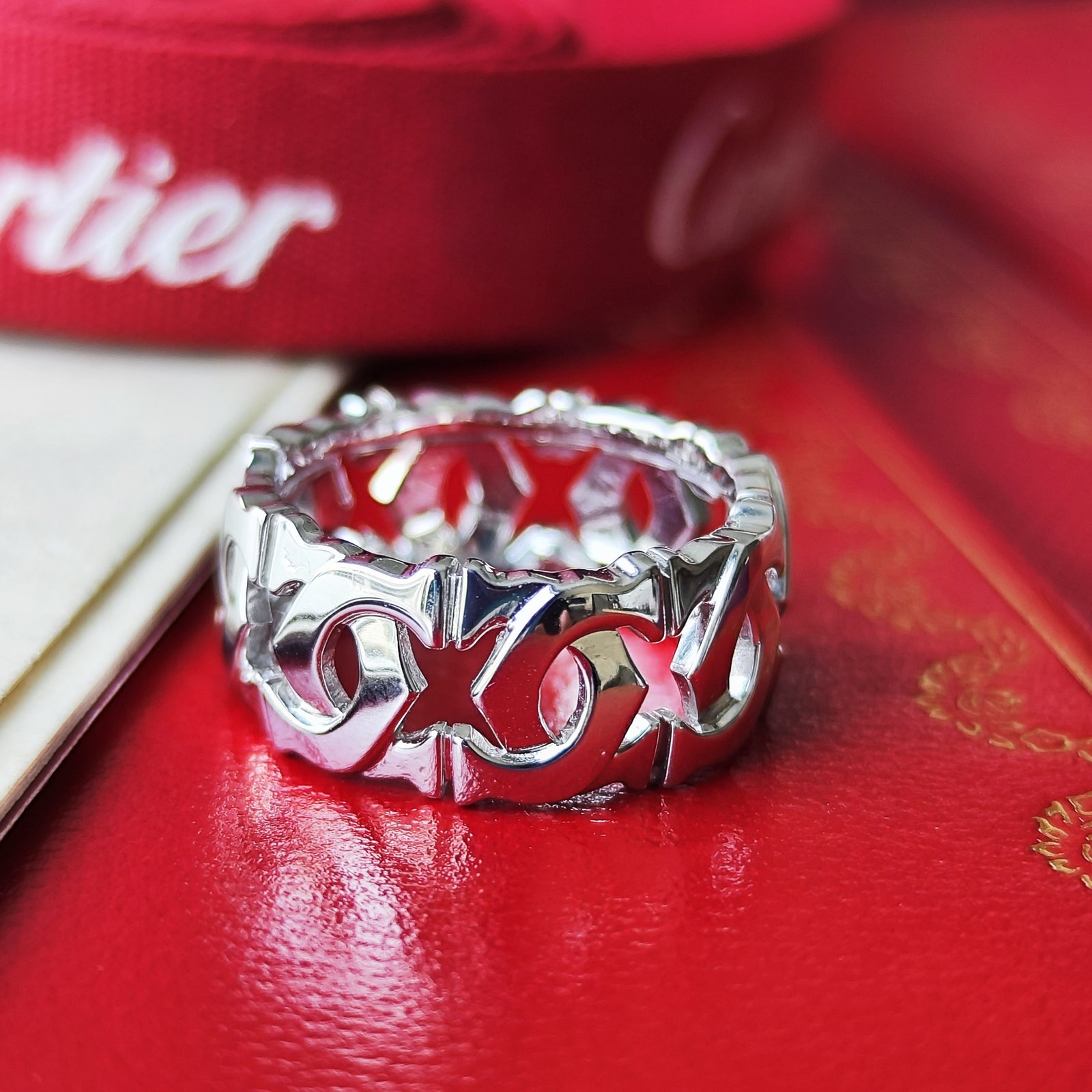 Cartier カルティエ アントラセ ダイヤモンドリング ダイヤモンド 楽天市場】カルティエ 指輪 レディース アントルラセ