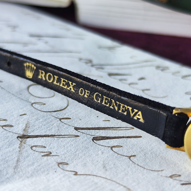 【OH済み】ROLEX ロレックス PRECISION プレシジョン シグマ文字盤 金無垢 手巻き腕時計