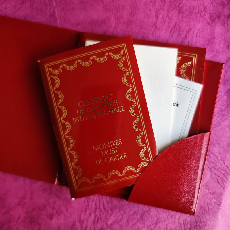 Cartier カルティエ マストタンク クォーツ腕時計