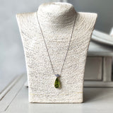 天然トルマリン 10.98ct 天然アレキサンドライト 天然ダイヤモンド ペンダントトップ