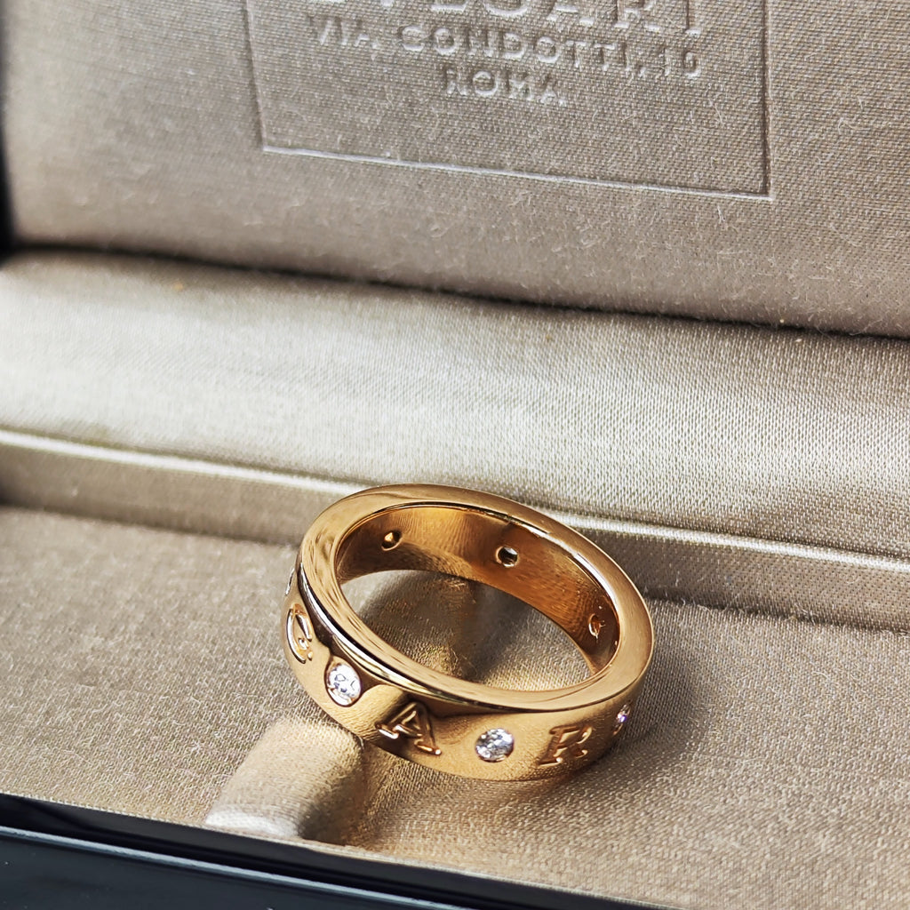 BVLGARI ブルガリ ローマンソルベ ダイヤモンドリング